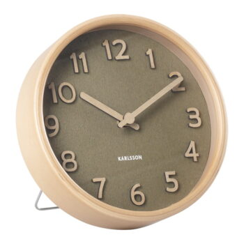Stolové hodiny ø 18 cm Pure – Karlsson