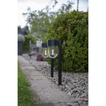 Súprava 2 vonkajších solárnych LED svietidiel Star Trading Cupolai, výška 30 cm - Image 7