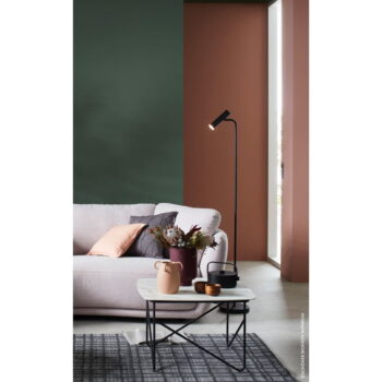 Čierna LED stmievateľná stojacia lampa (výška 154 cm) Stina – Fischer & Honsel - Image 2