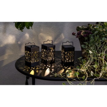 Súprava 3 závesných solárnych LED lampáš Star Trading Izola, výška 11 cm - Image 2