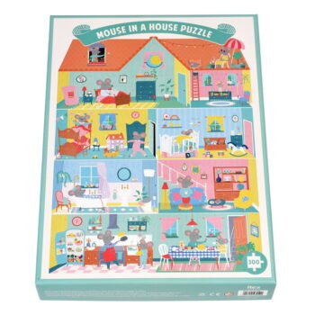 Puzzle (počet dielikov 300) Mouse in a House – Rex London – Obrázok 4