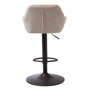 Béžová barová stolička s nastaviteľnou výškou Nolan – Unique Furniture – Obrázok 4