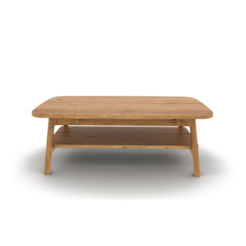 Konferenčný stolík z dubového dreva v prírodnej farbe 60x100 cm Twig – The Beds