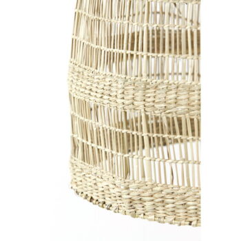 Závesné svietidlo v prírodnej farbe s tienidlom z morskej trávy ø 50 cm Sagar – Light & Living - Image 9