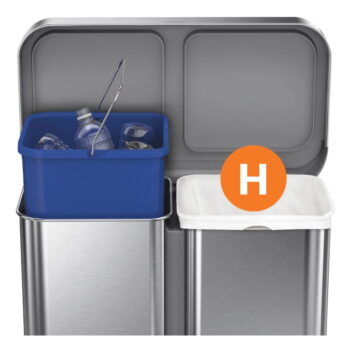 Sťahovacie vrecia na odpadky v súprave 60 ks 35 l H – simplehuman - Image 4