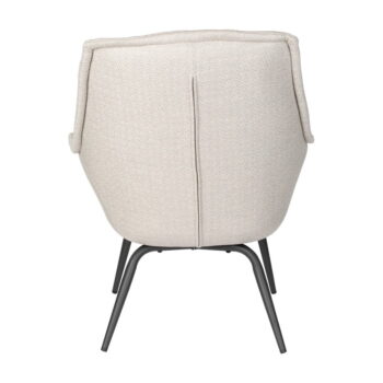 Svetlosivé kreslo Comfortable – White Label – Obrázok 6