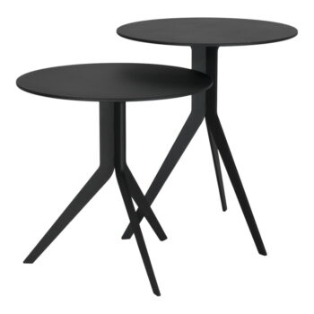 Kovový okrúhly odkladací stolík ø 38 cm Daley – Spinder Design - Image 2