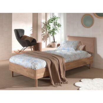Detská posteľ z dubového dreva v prírodnej farbe 90x200 cm Forrest - Vipack - Image 3