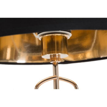 Čierna stolová lampa Mauro Ferretti X, ø 30 cm – Obrázok 4