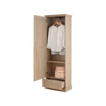 Šatníková skriňa v dekore duba v prírodnej farbe 60x180 cm Binz – Støraa - Image 5