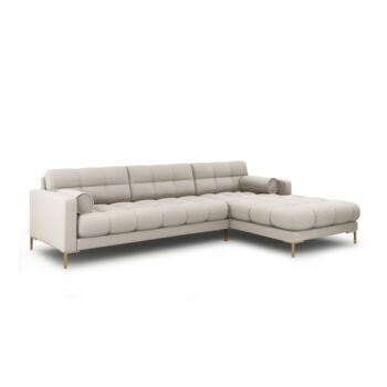 Béžová rohová pohovka (pravý roh) Bali – Cosmopolitan Design – Obrázok 2