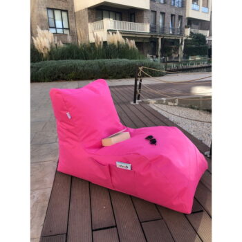 Ružový záhradný sedací vak Daybed – Floriane Garden - Image 3