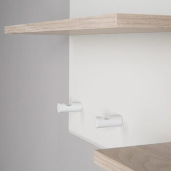 Svetlosivý detský vešiak v dekore brestu Helene – Roba – Obrázok 4