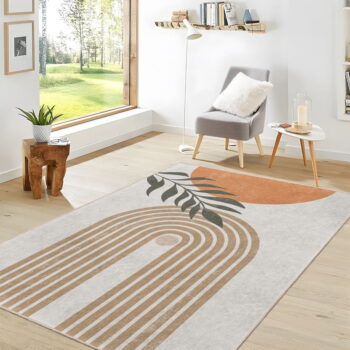 Krémový prateľný koberec 120x180 cm Dot Arch – Mila Home – Obrázok 5