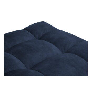 Modrý zamatový puf Windsor & Co Sofas Vesta - Image 4