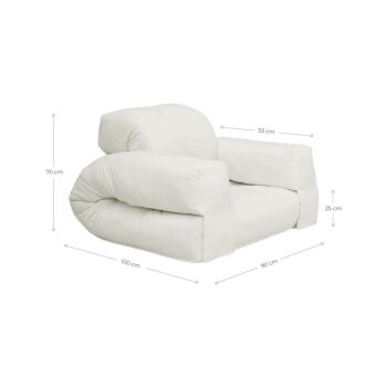 Oranžové kreslo Hippo - Karup Design - Image 3