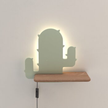 Zelené detské svietidlo Cactus - Candellux Lighting – Obrázok 2