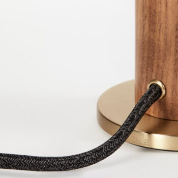 Hnedá stolová lampa (výška 12,5 cm) Knuckle – tala - Image 4