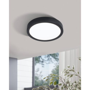 Čierne LED stropné svietidlo FUEVA 5 – EGLO - Image 2