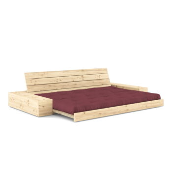 Vínová rozkladacia pohovka 244 cm Base – Karup Design - Image 4
