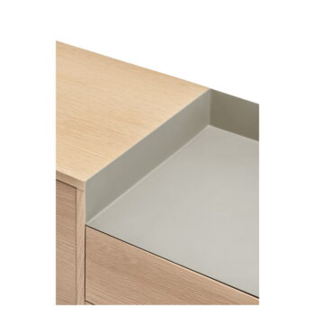 Svetlá hnedo-sivá komoda Teulat Valley, šírka 150 cm – Obrázok 7