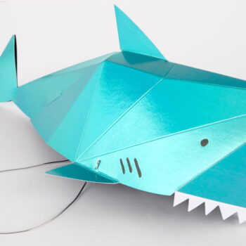 Papierové čiapky v súprave 8 ks Shark – Meri Meri - Image 7