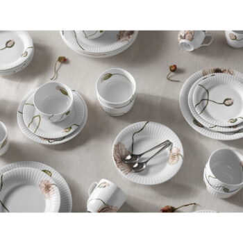 Biely porcelánový tanier Kähler Design Hammershøi Poppy, ø 27 cm – Obrázok 6
