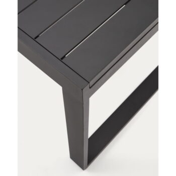 Kovový záhradný jedálenský stôl 100.5x220 cm Galdana – Kave Home - Image 3