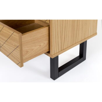 Nočný stolík v dubovom dekore Woodman Camden Herringbone - Image 6