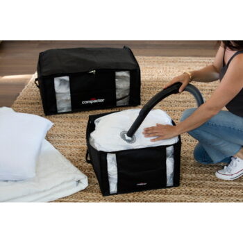 Čierny úložný box s vákuovým obalom Compactor Black Edition, objem 210 l - Image 4