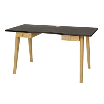 Pracovný stôl v dekore duba 70x140 cm Nice – Woodman – Obrázok 3