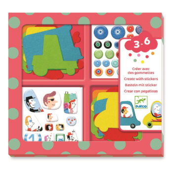 Set detských samolepiek Djeco Autíčka – Obrázok 2