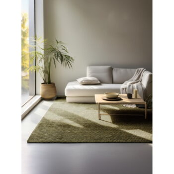 Khaki jutový koberec 60x90 cm Bouclé – Hanse Home - Image 2