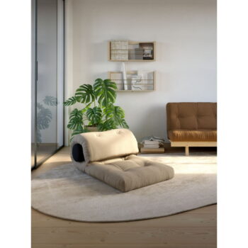 Sivobéžový futónový matrac 70x200 cm Wrap Beige/Dark Grey – Karup Design - Image 8