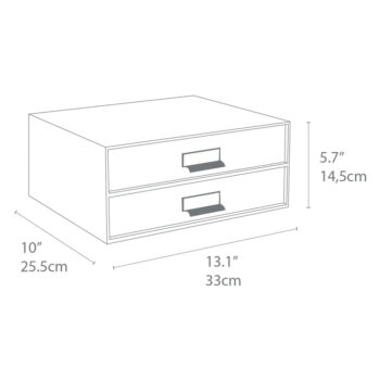 Zásuvkový kartónový organizér Birger – Bigso Box of Sweden - Image 2