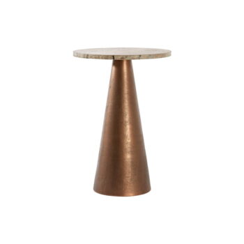 Okrúhly odkladací stolík ø 36 cm Ynez – Light & Living