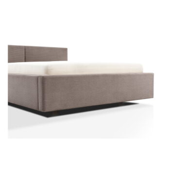 Svetlohnedá dvojlôžková posteľ s úložným priestorom s roštom 180x200 cm Cube – Meise Möbel - Image 8