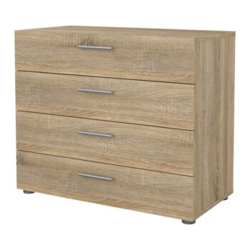 Komoda v dubovom dekore Tvilum Pepe, 80 x 68 cm - Image 4