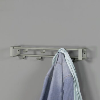 Zeleno-sivý kovový nástenný vešiak Rex – Spinder Design – Obrázok 5