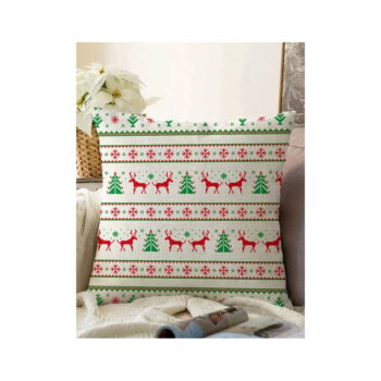 Obliečka na vankúš s vianočným motívom 43x43 cm – Mila Home