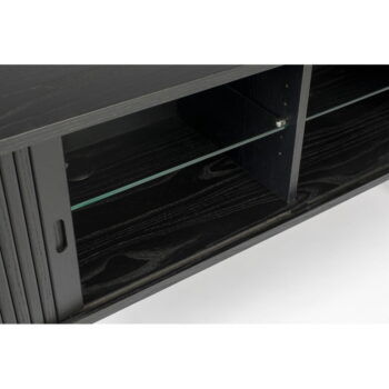 Čierna komoda s posuvnými dvierkami Zuiver Barbier – Obrázok 7