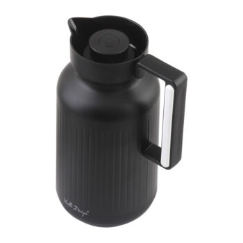 Matne čierna termoska 1 l Lungo – Vialli Design - Image 9