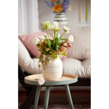 Biela kameninová váza Kähler Design Omaggio, výška 20 cm – Obrázok 3