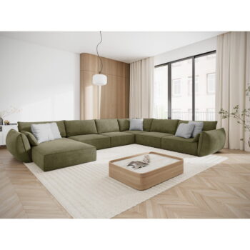 Zelená rohová pohovka (pravý roh) Vanda - Mazzini Sofas - Image 5
