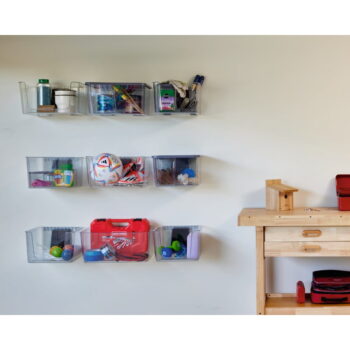 Vnútorný úložný box s vekom z recyklovaného plastu iD Wallspace – iDesign – Obrázok 9