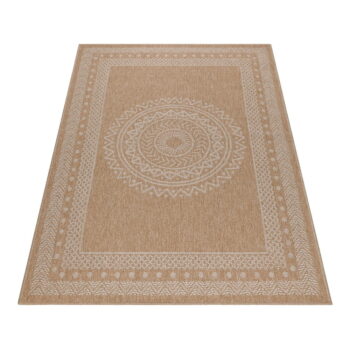 Vonkajší koberec v prírodnej farbe 120x170 cm Dhaka – Ayyildiz Carpets - Image 6