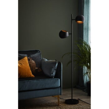 Čierna stojacia lampa Edgar - Markslöjd - Image 3