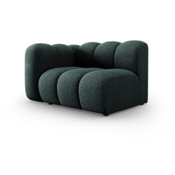 Tyrkysovomodrý modul pohovky (ľavý roh) Lupine – Micadoni Home - Image 2