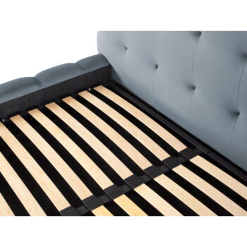 Svetlomodrá čalúnená dvojlôžková posteľ s úložným priestorom s roštom 160x200 cm Bali – Cosmopolitan Design - Image 8