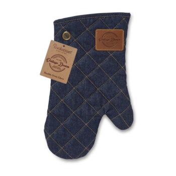 Utierky, zástera a chňapka v súprave 5 ks Oxford Denim – Cooksmart ® – Obrázok 7